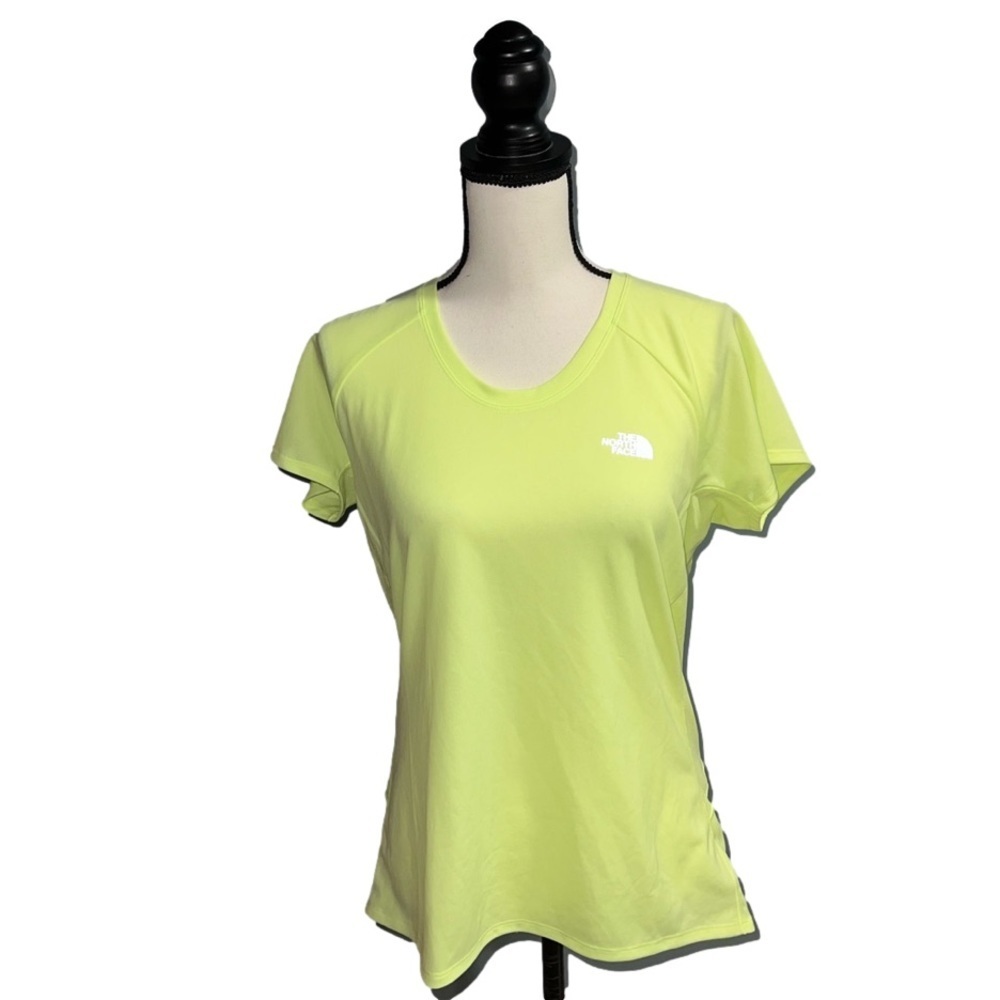 *The north face- Neon yellow tee shirt